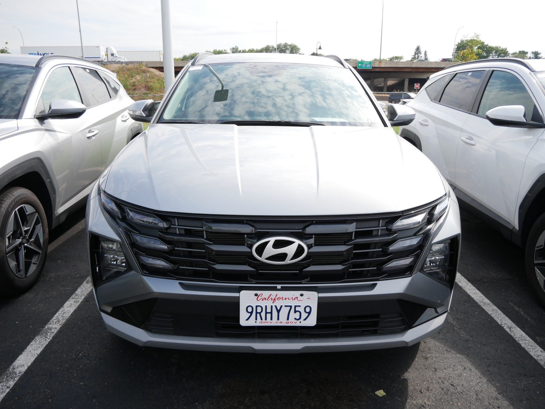 Used 2025 Shimmering Silver Hyundai SEL image 2