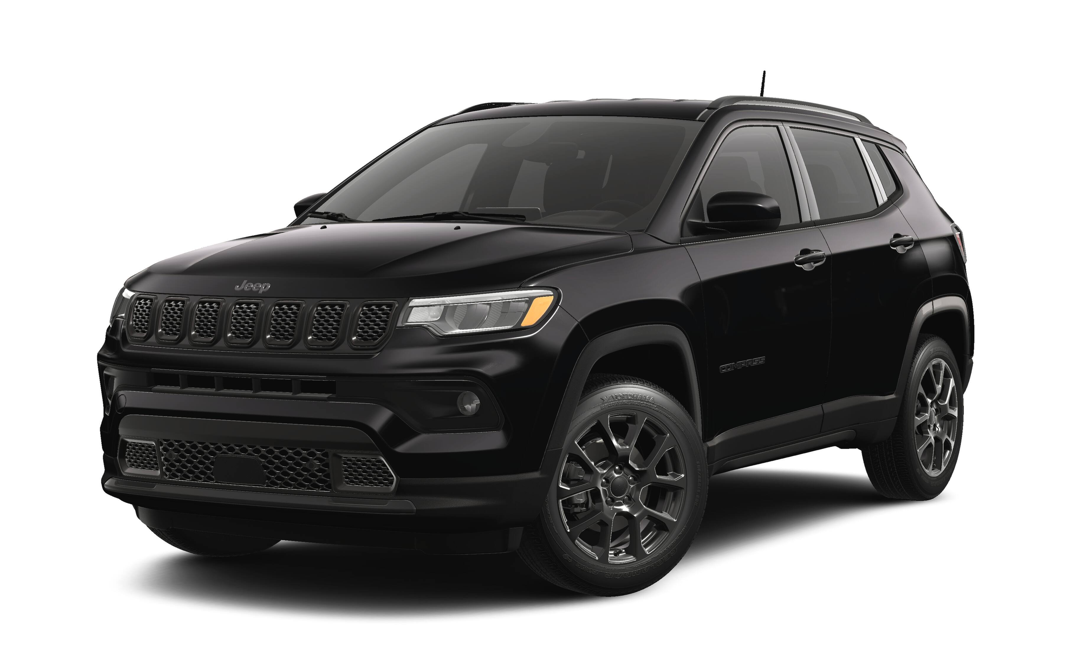 New 2026 Diamond Black Crystal Pearl-Coat Exterior Paint Jeep Latitude Altitude image 13
