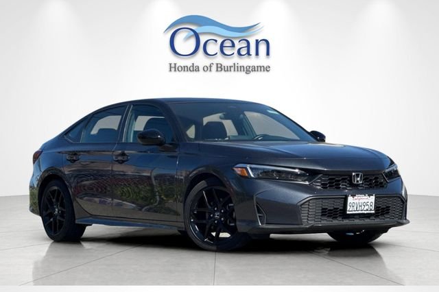 Used 2025 Meteorite Gray Metallic Honda Sport image 2
