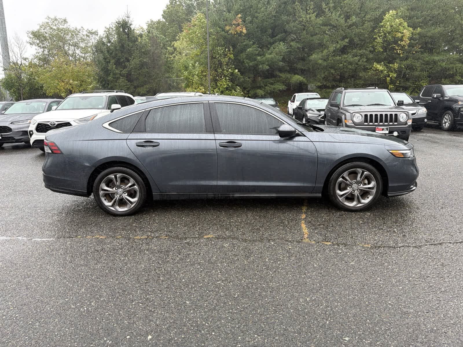 Certified Used 2024 Meteorite Gray Metallic Honda EX image 6