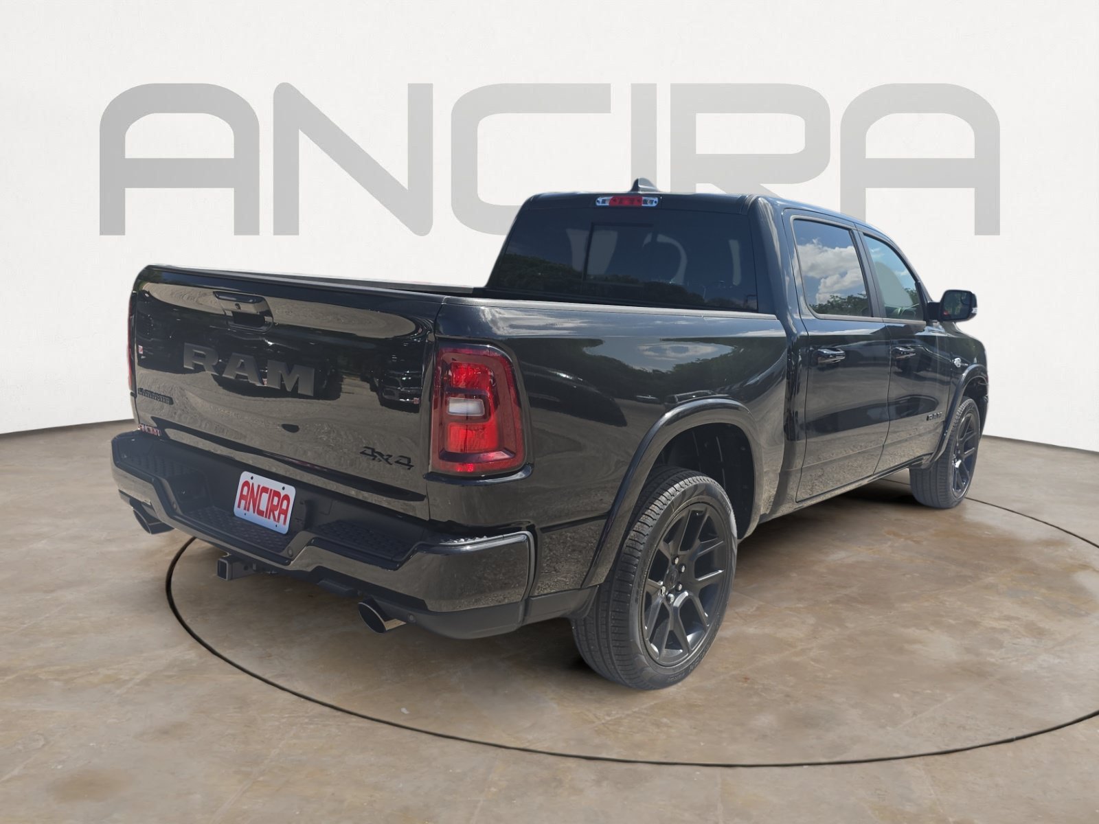 New 2026 Diamond Black Crystal Pearlcoat RAM Laramie image 10