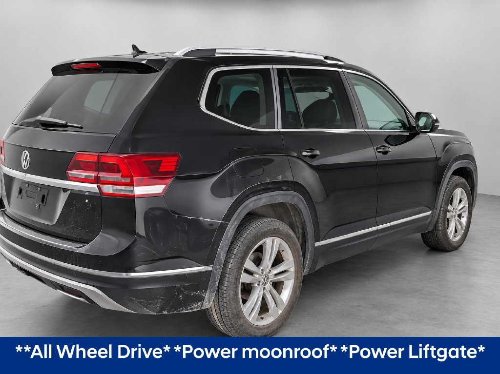 Used 2019 Black Volkswagen 3.6L V6 SEL R-Line image 2