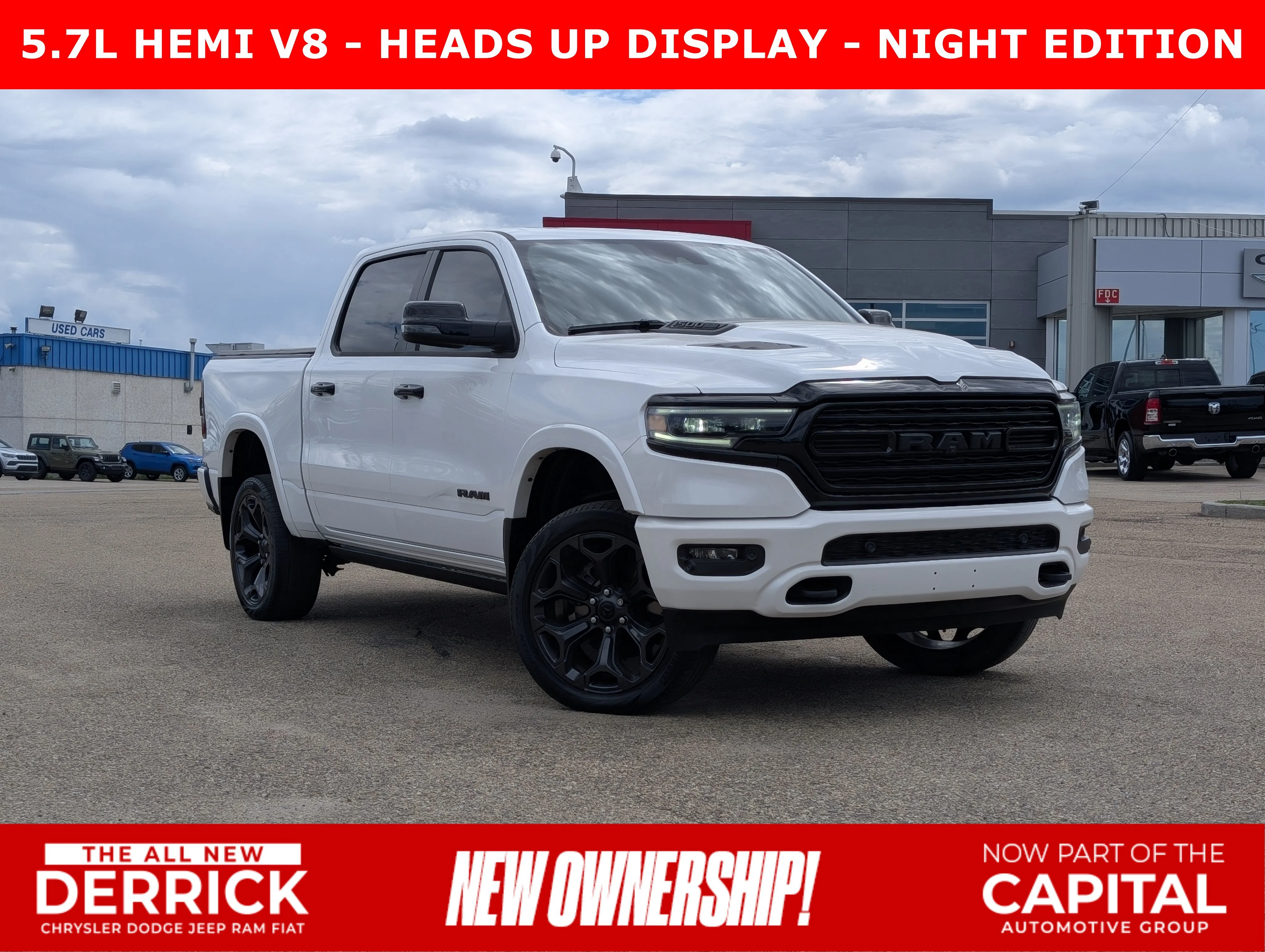 Used 2024 Ivory Tri-Coat Pearl Ram Limited image 1