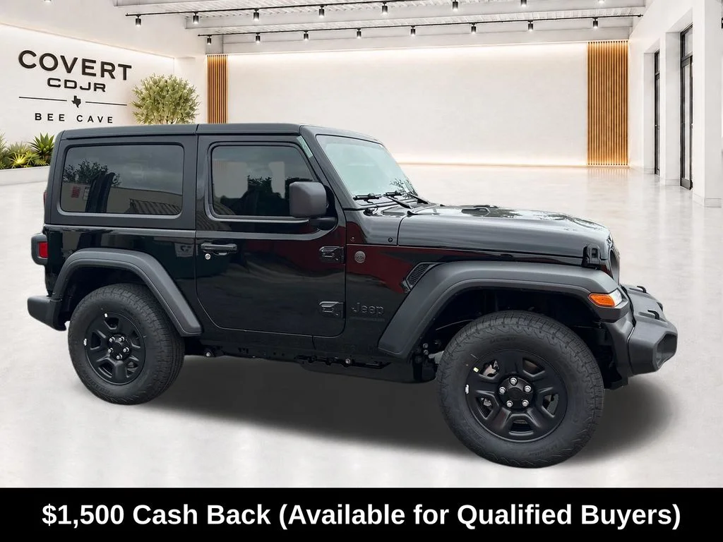 New 2026 Black Clearcoat Jeep Sport image 13