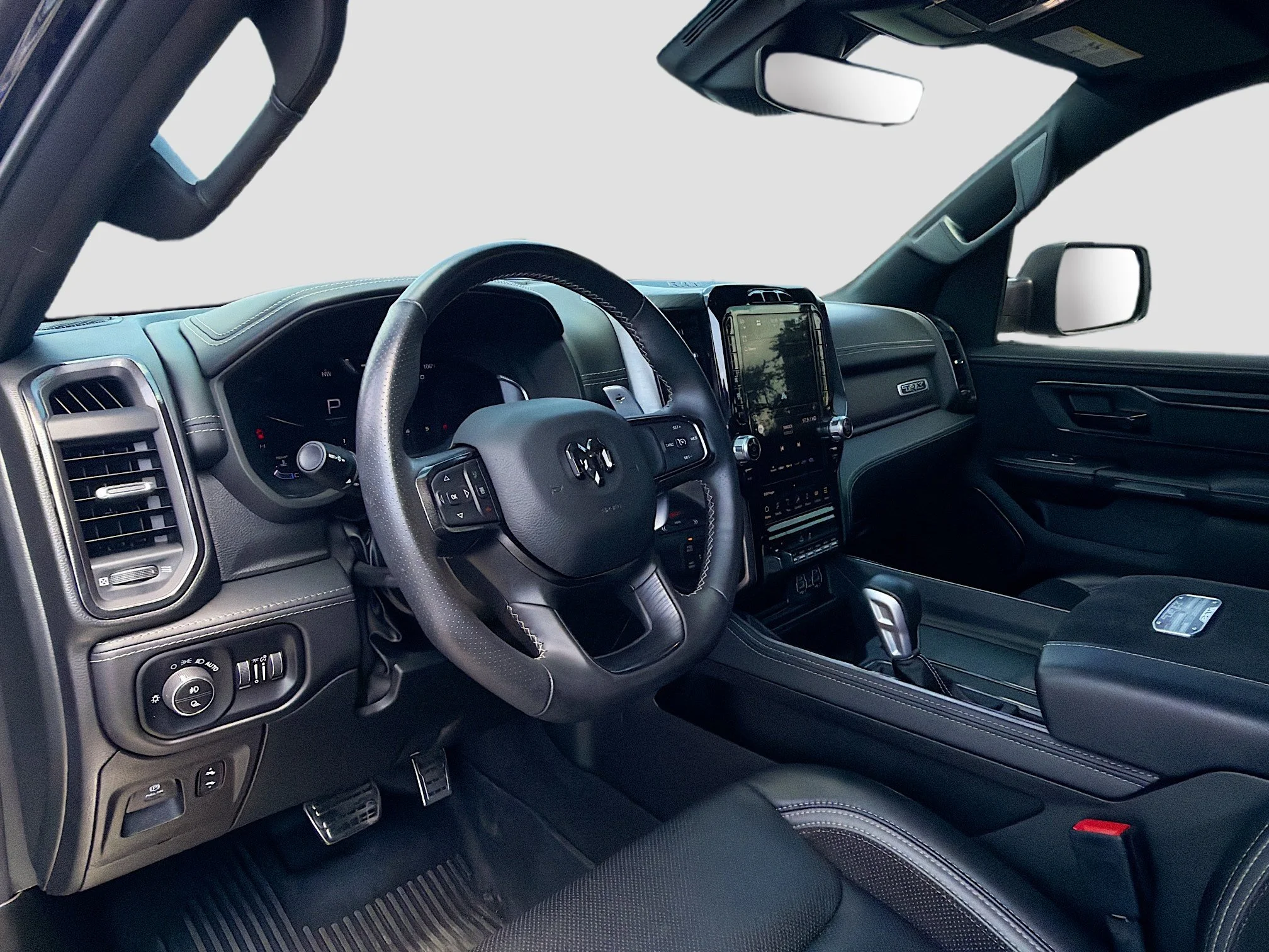Used 2023 Diamond Black Crystal Pearlcoat Ram TRX image 24