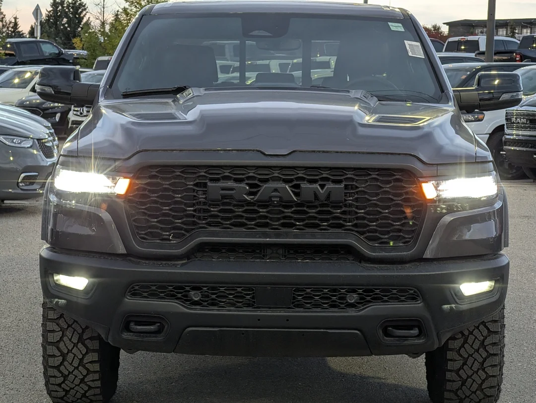 New 2026 Grey RAM Rebel - - 4x4 - Panoramic Sunroof - Surround View Camera - Ventilated Seats & More! image 3