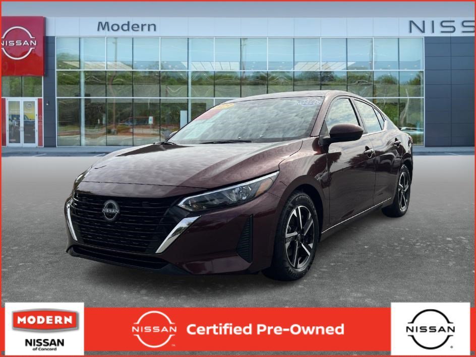 Certified Used 2025 Rosewood Metallic Nissan SV image 1