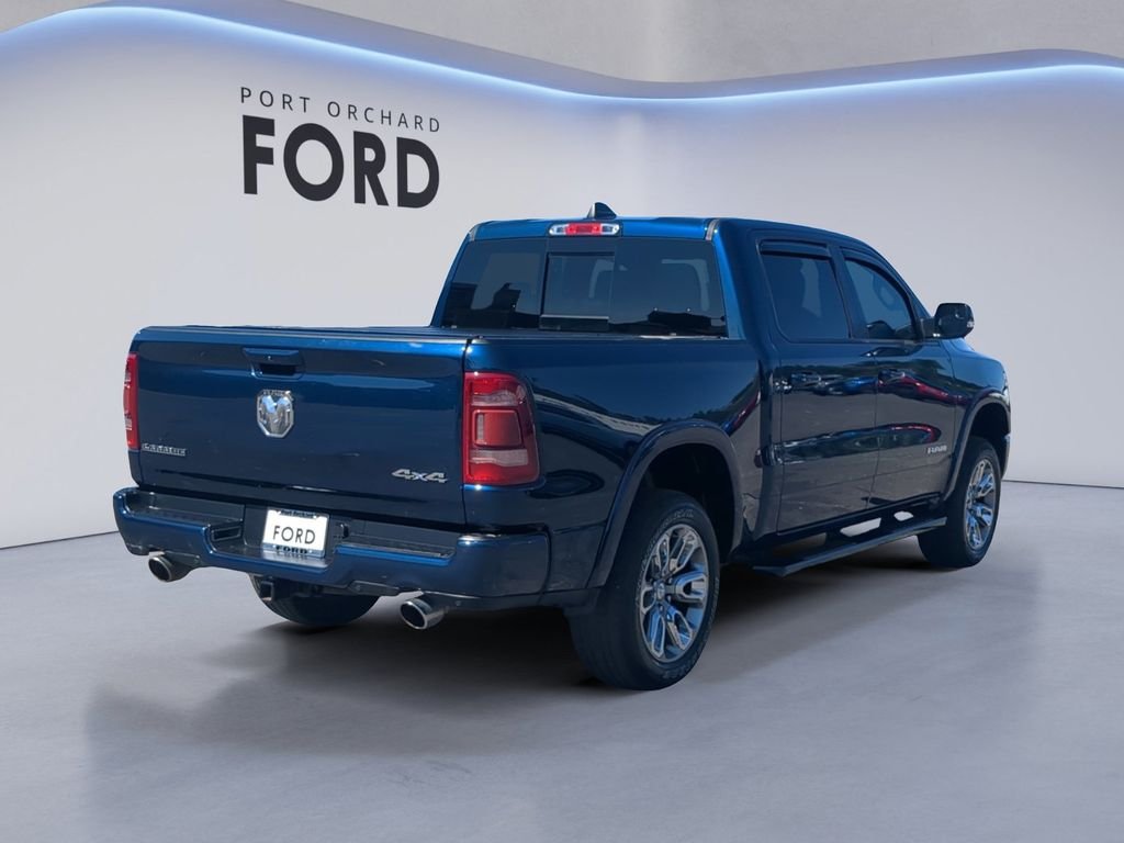 Used 2022 Patriot Blue Pearlcoat Ram Laramie image 7
