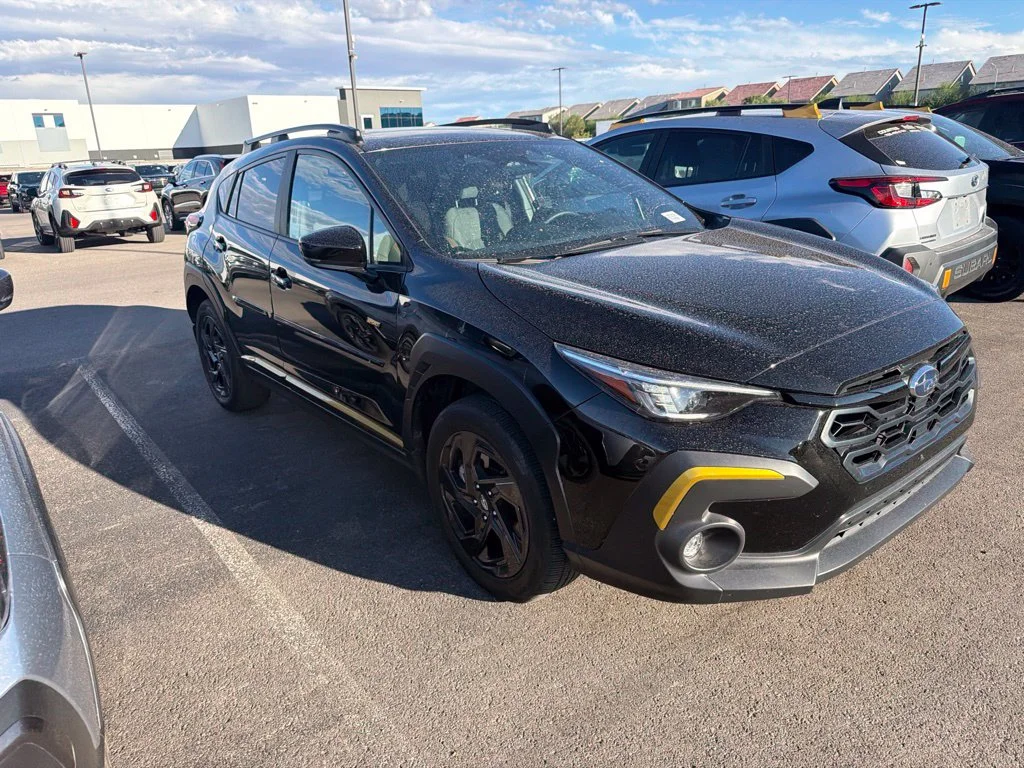 Certified Used 2025 Black Subaru Sport image 37