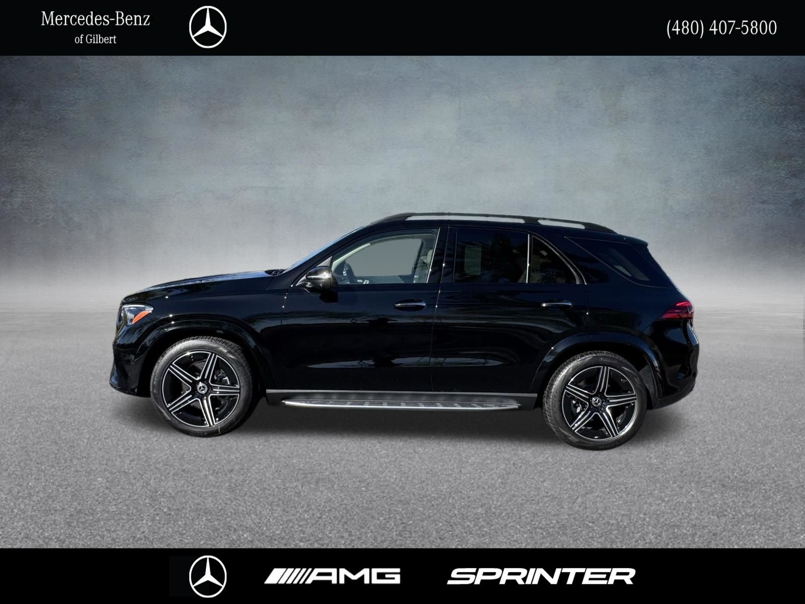 New 2026 Obsidian Black Metallic Mercedes-Benz GLE 450 image 3