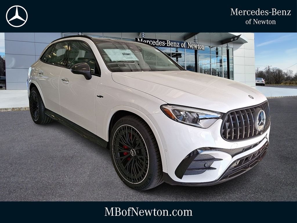 New 2025 Polar White Mercedes-Benz GLC 43 AMG® image 1