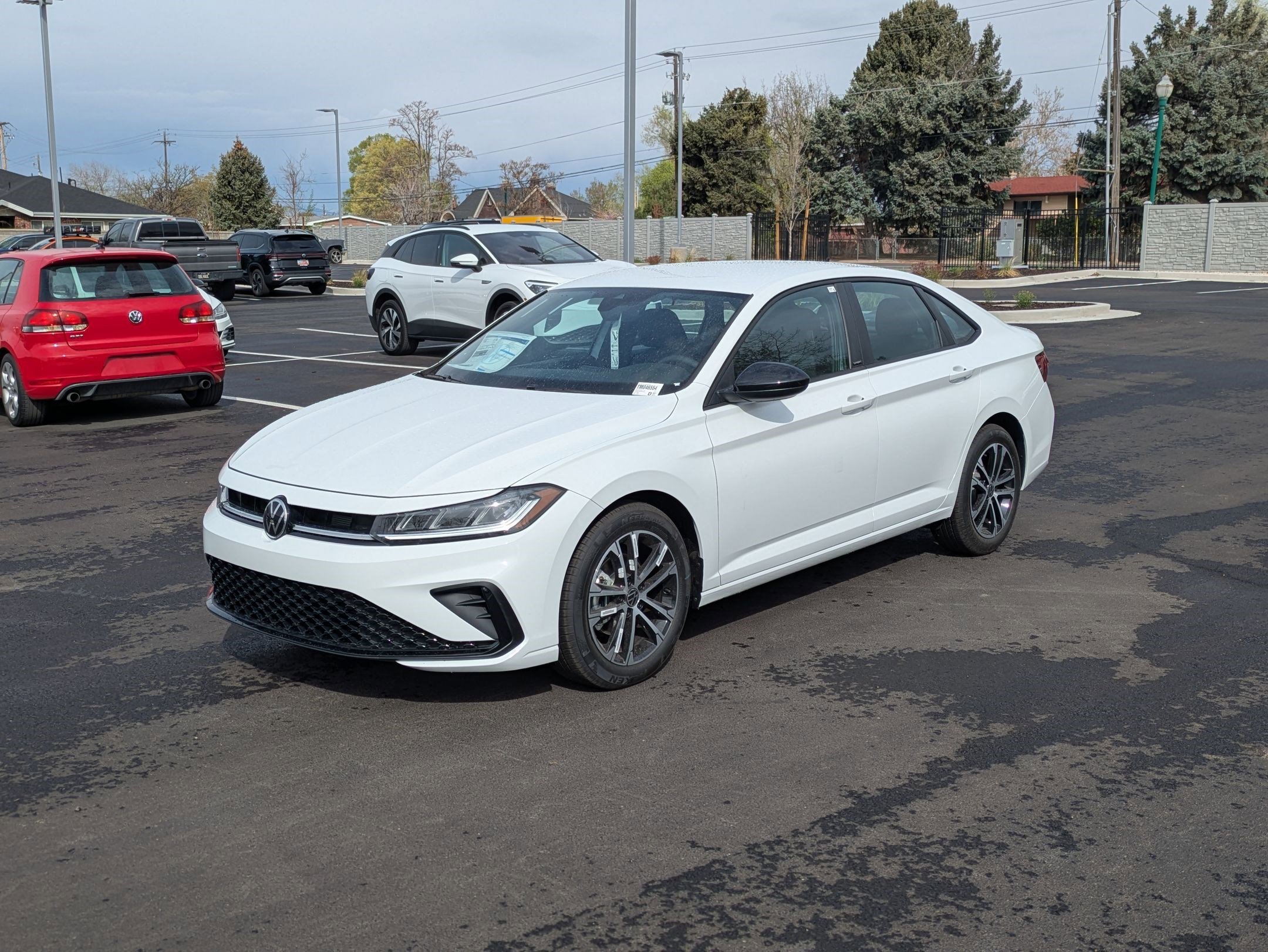 New 2026 Pure White Volkswagen Sport image 8