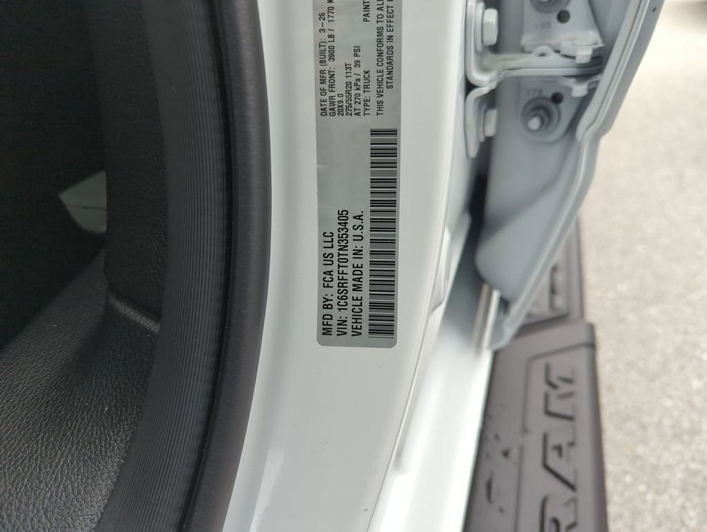 New 2026 Bright White Clearcoat Ram Big Horn/Lone Star image 38