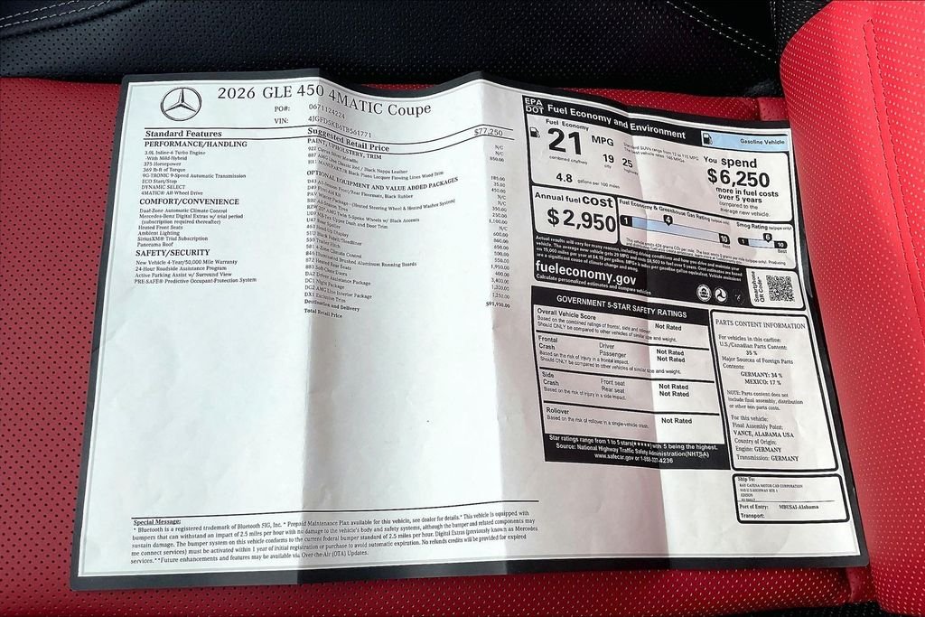 2026 Mercedes-Benz GLE Coupe GLE450 - Photo 22