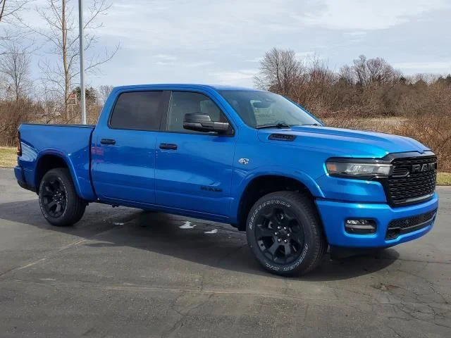 New 2026 Hydro Blue Pearl-Coat Exterior Paint RAM Big Horn image 2