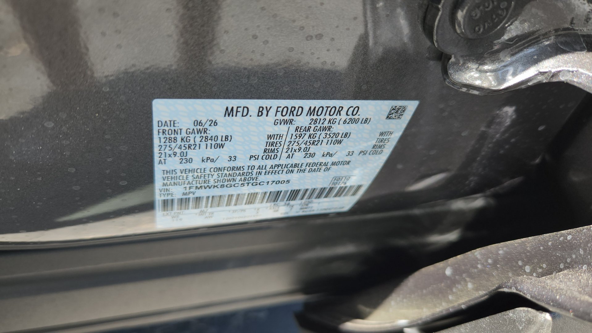 New 2026 Carbonized Gray Metallic Ford ST image 11