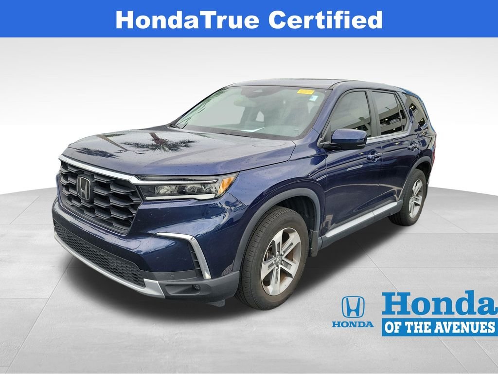 Certified Used 2024 Obsidian Blue Honda EX-L image 4