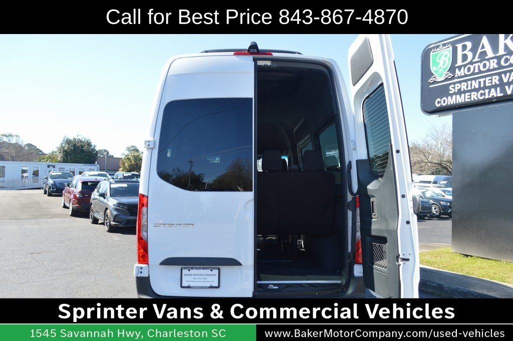 Used 2024 White Mercedes-Benz Passenger 144 WB image 42