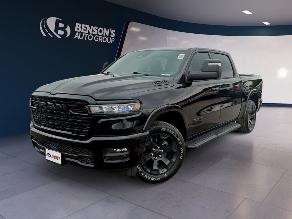New 2026 Diamond Black Crystal Pearl-Coat Exterior Paint RAM Big Horn/Lone Star image 1