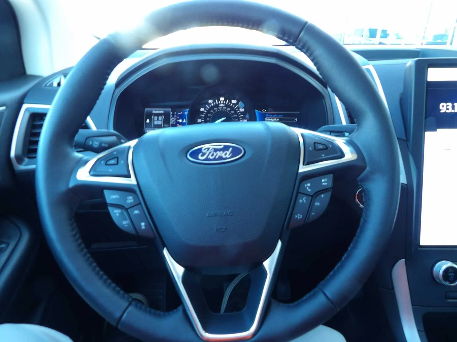 Used 2022 Iconic Silver Metallic Ford SEL image 20