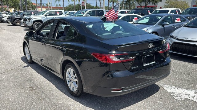 Used 2025 Midnight Black Metallic Toyota LE image 5