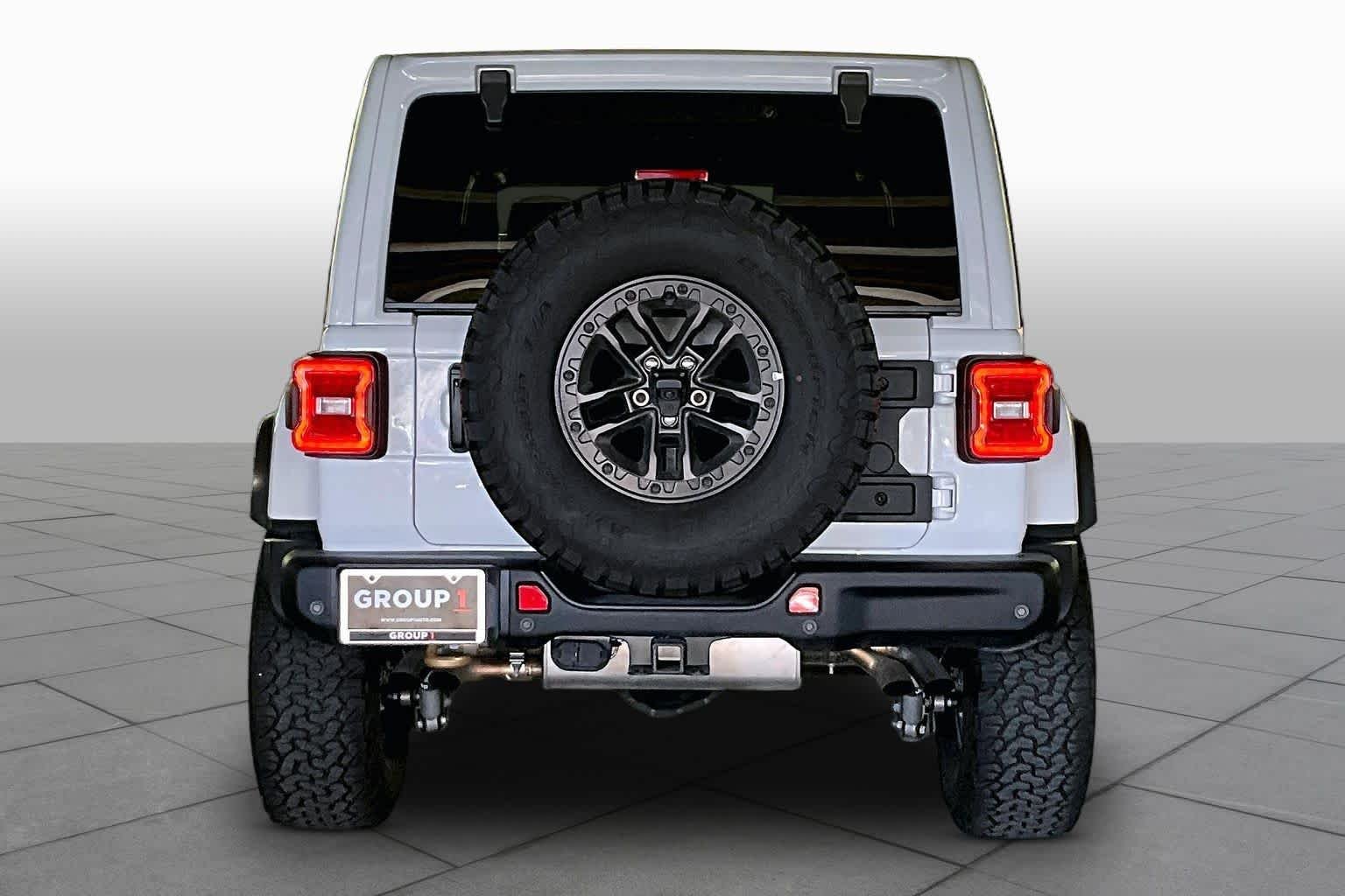 Used 2025 Bright White Clearcoat Jeep Rubicon 392 Final Edition image 4