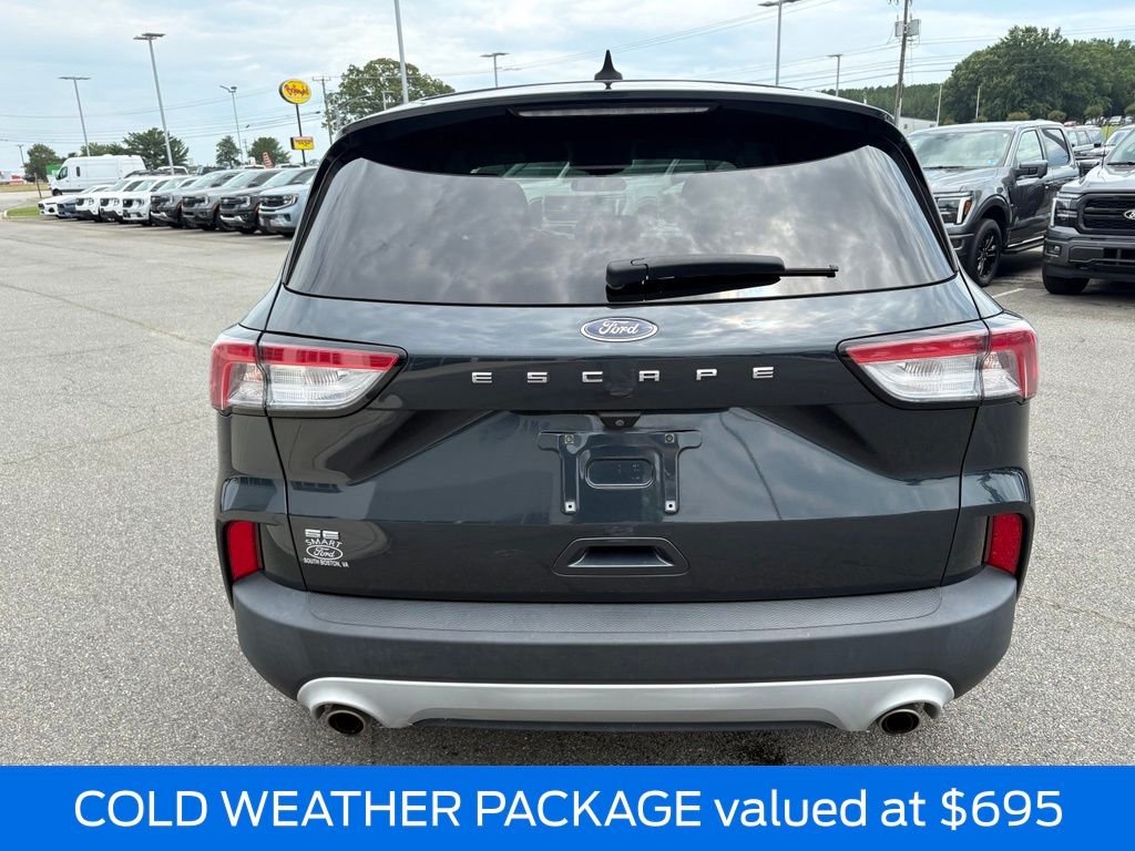 Certified Used 2022 Stone Blue Metallic Ford SE image 5