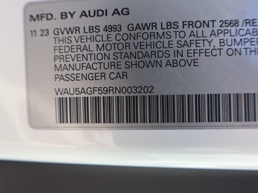 Used 2024 Arkona White Audi 45 S line Prestige image 47