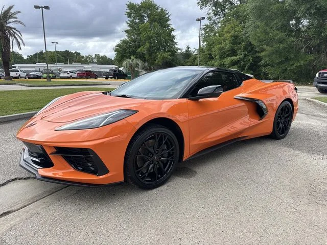 Used 2023 Orange Chevrolet Stingray image 7