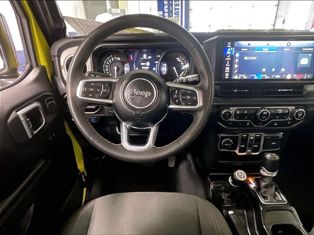 Used 2024 Yellow Jeep Sahara 4xe image 17