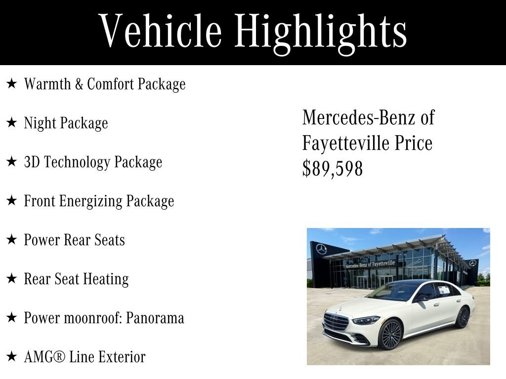 Certified Used 2023 White Mercedes-Benz S 580 image 6