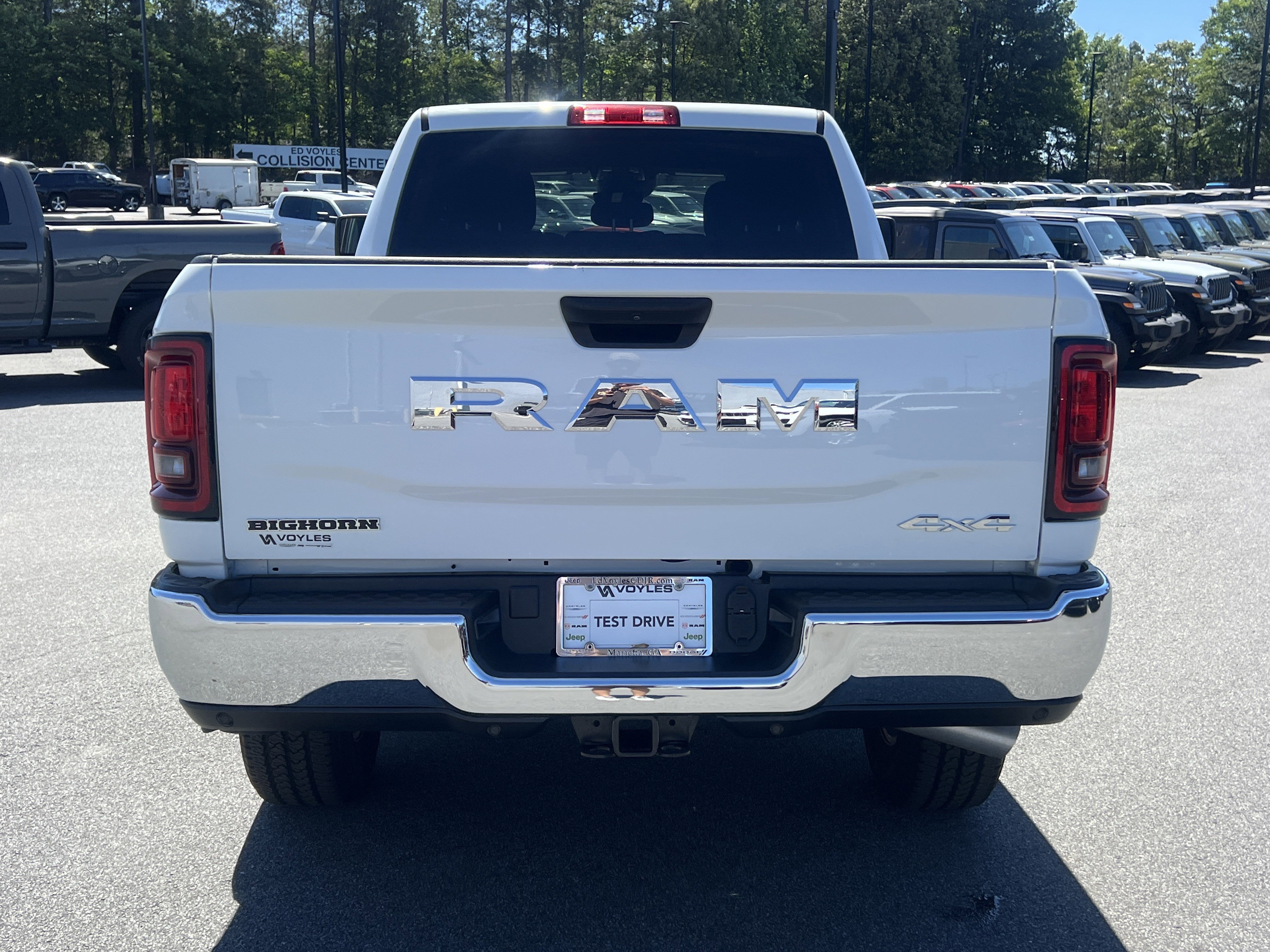 Used 2025 Bright White Clearcoat Ram Big Horn image 7