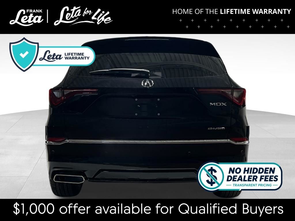 New 2026 Majestic Black Pearl Acura w/Advance Package image 4