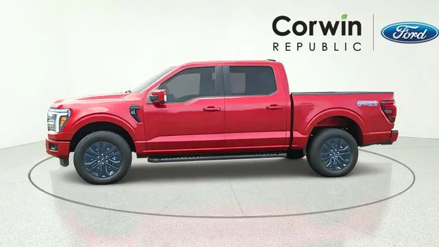 Certified Used 2025 Red Metallic Ford Lariat image 4