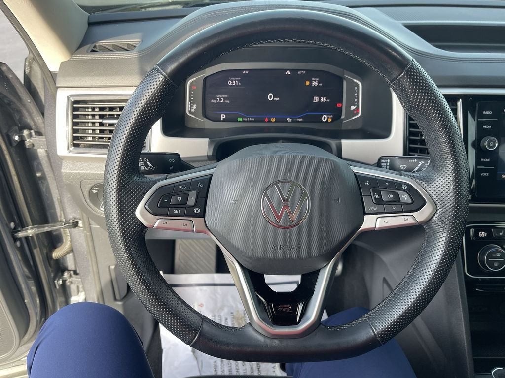 Used 2021 Gray Volkswagen 3.6L V6 SEL Premium R-Line image 18
