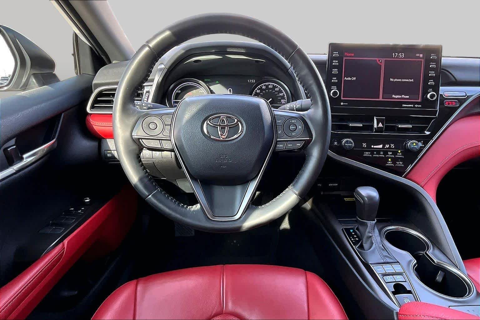Used 2023 Wind Chill Pearl Toyota Hybrid XSE image 6