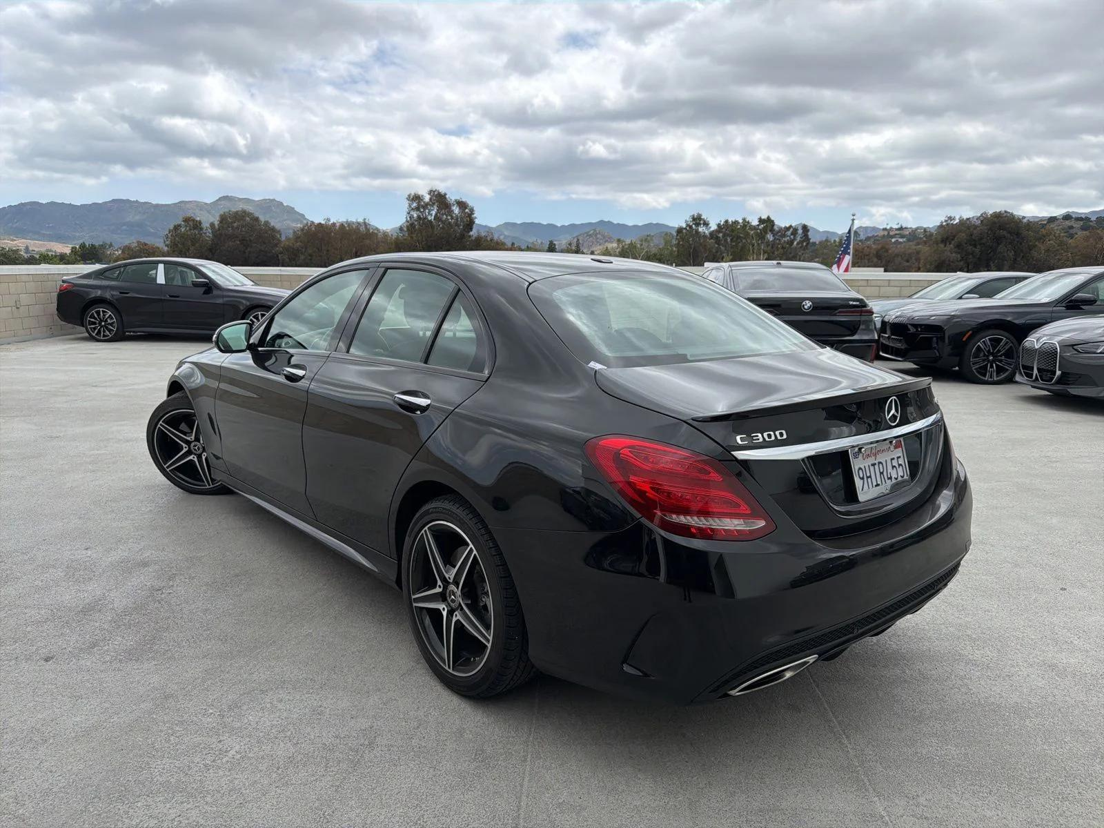 Used 2018 Black Mercedes-Benz C 300 image 2