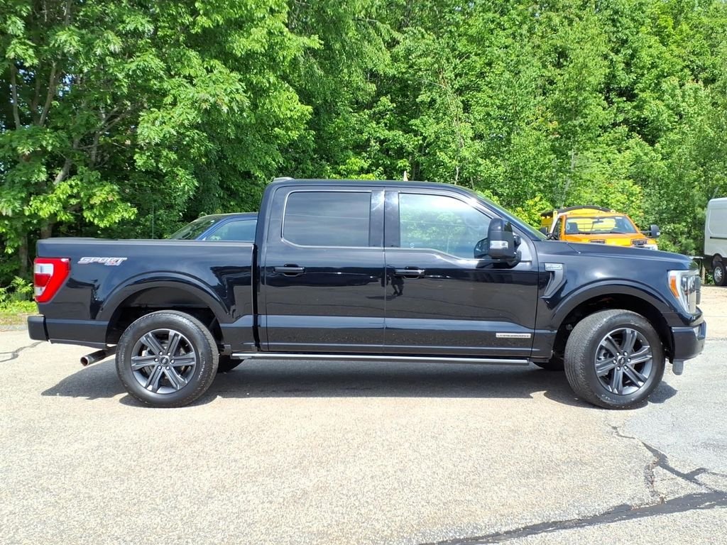 Certified Used 2023 Black Ford Lariat image 3