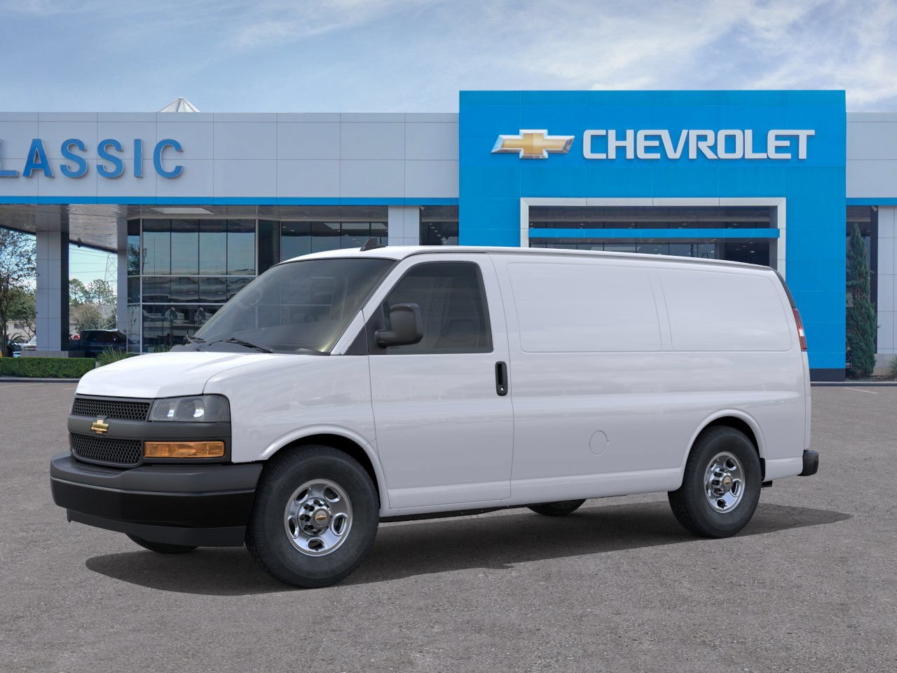 2025 Chevrolet Express Cargo WT White at Classic Elite Chevrolet Hwy 6