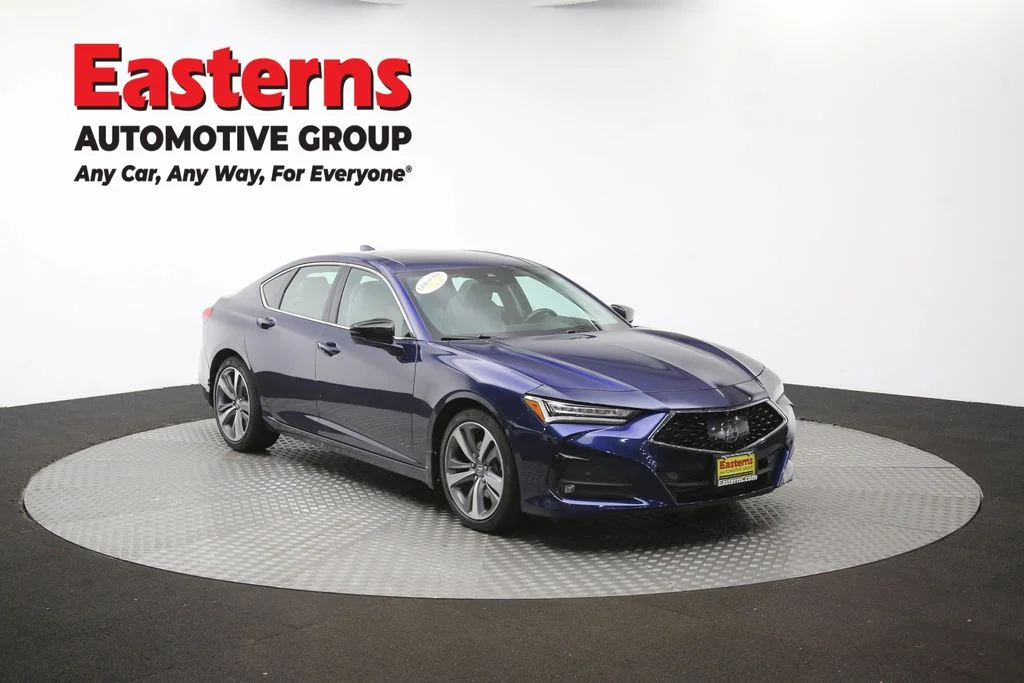 Used 2021 Blue Acura Advance image 52