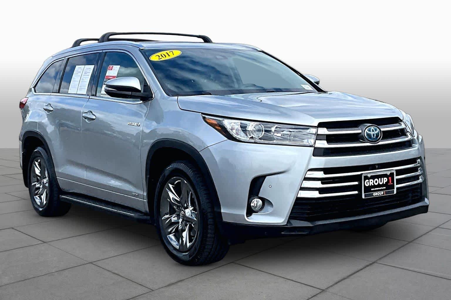 Used 2017 Celestial Silver Metallic Toyota Hybrid Limited Platinum image 2