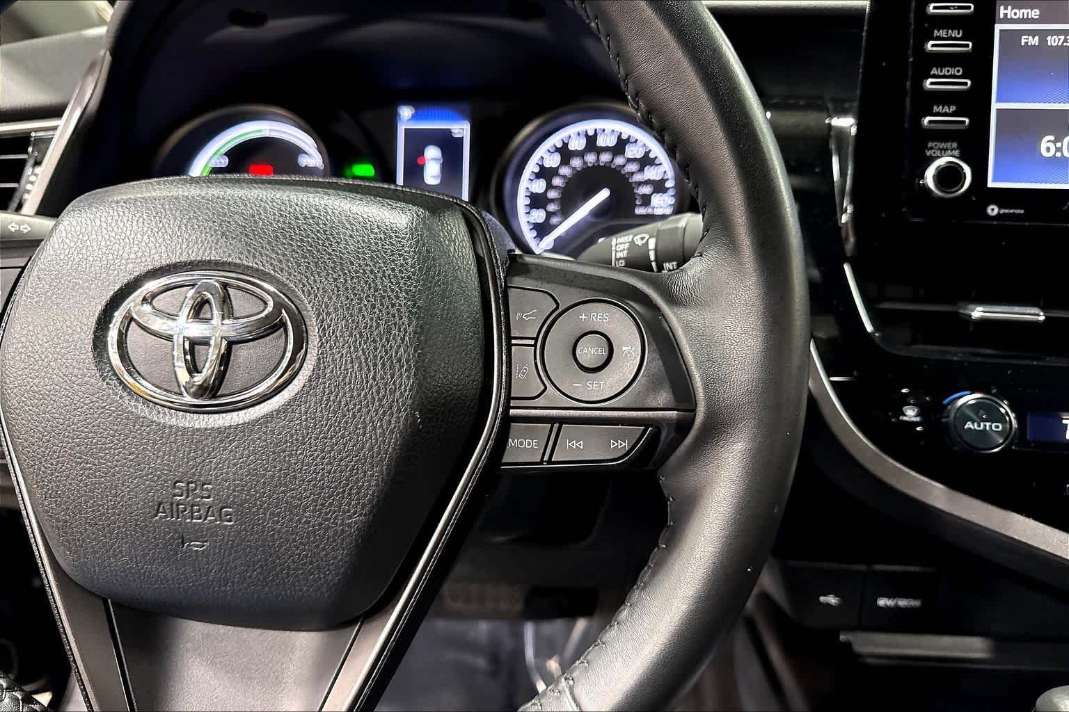 Used 2024 Midnight Black Metallic Toyota Hybrid SE Nightshade image 25