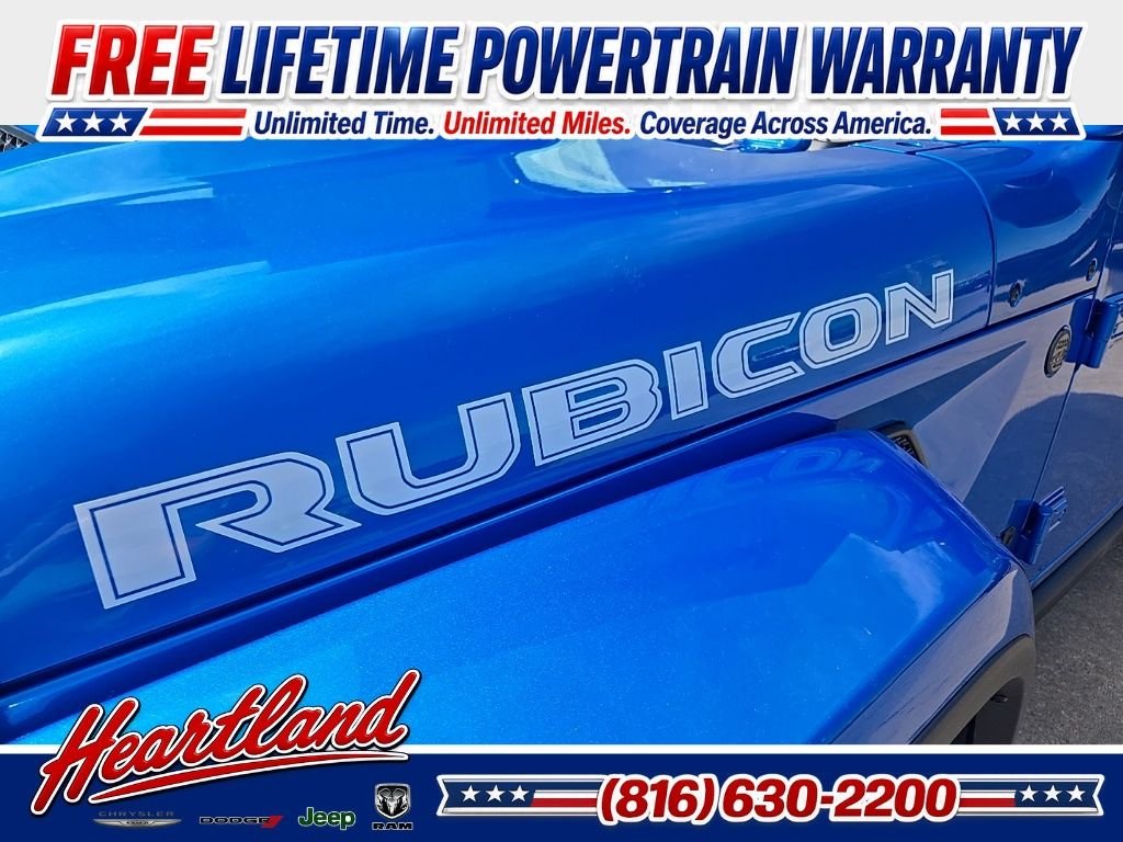 New 2026 Hydro Blue Pearl-Coat Exterior Paint Jeep Rubicon image 19