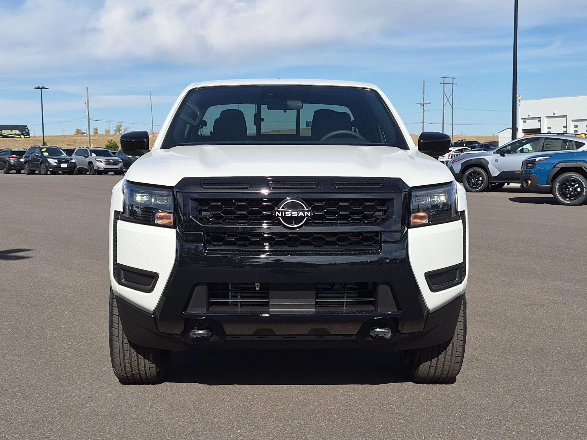 New 2027 Glacier White Nissan Crew Cab SV Long Bed image 2