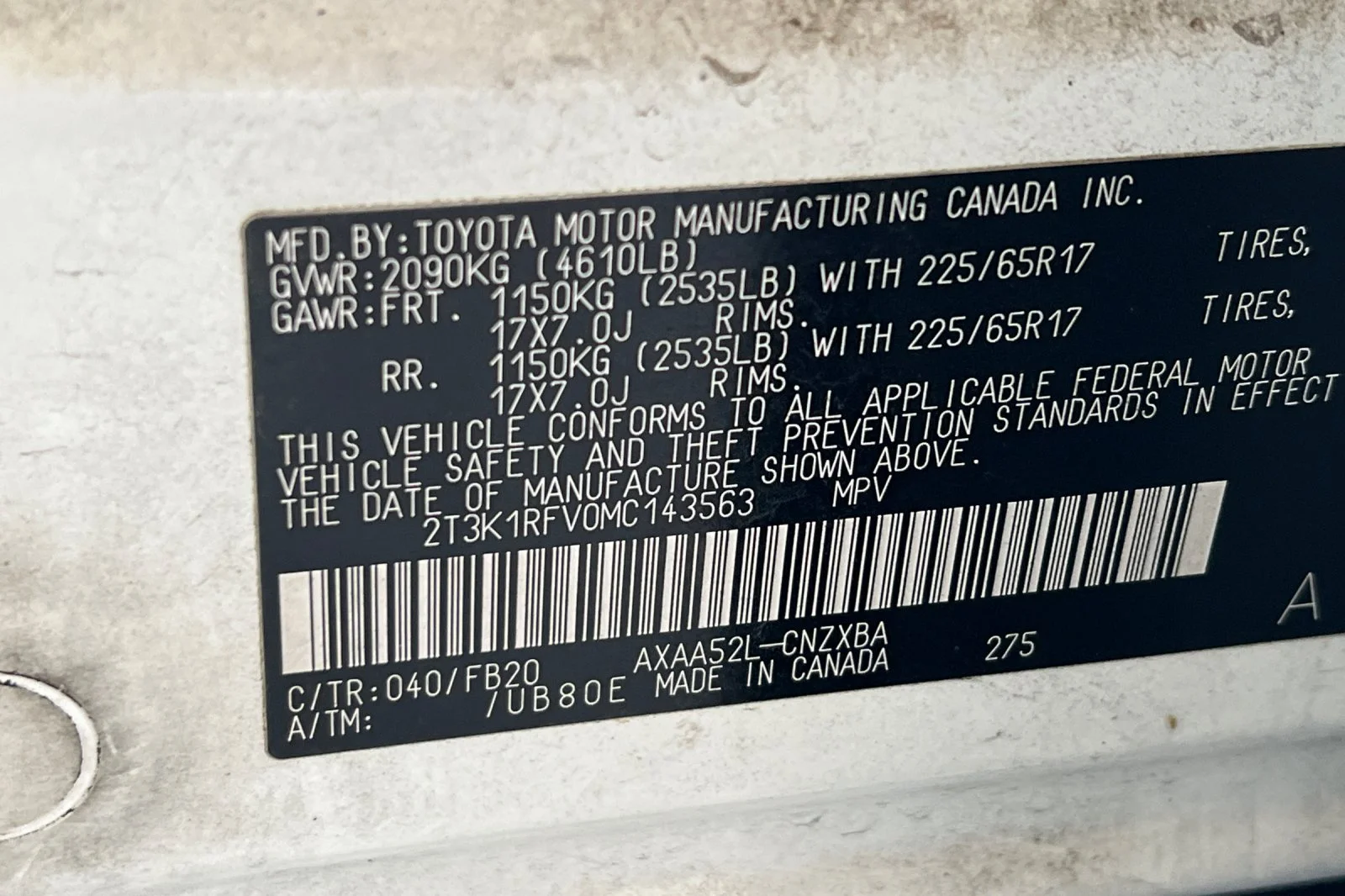 Certified Used 2021 White Toyota LE image 27