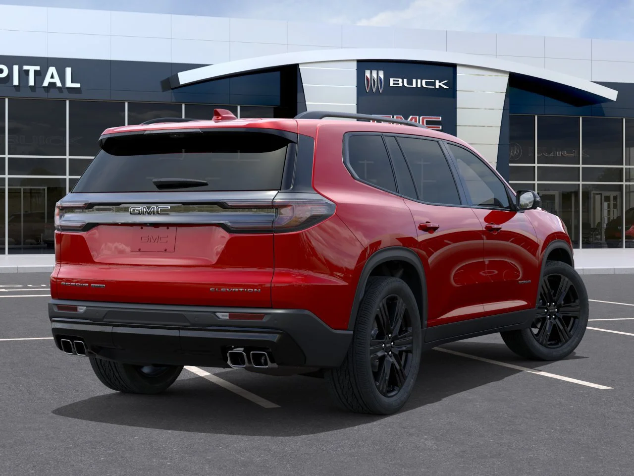 New 2027 Volcanic Red Tintcoat GMC Elevation AWD image 5