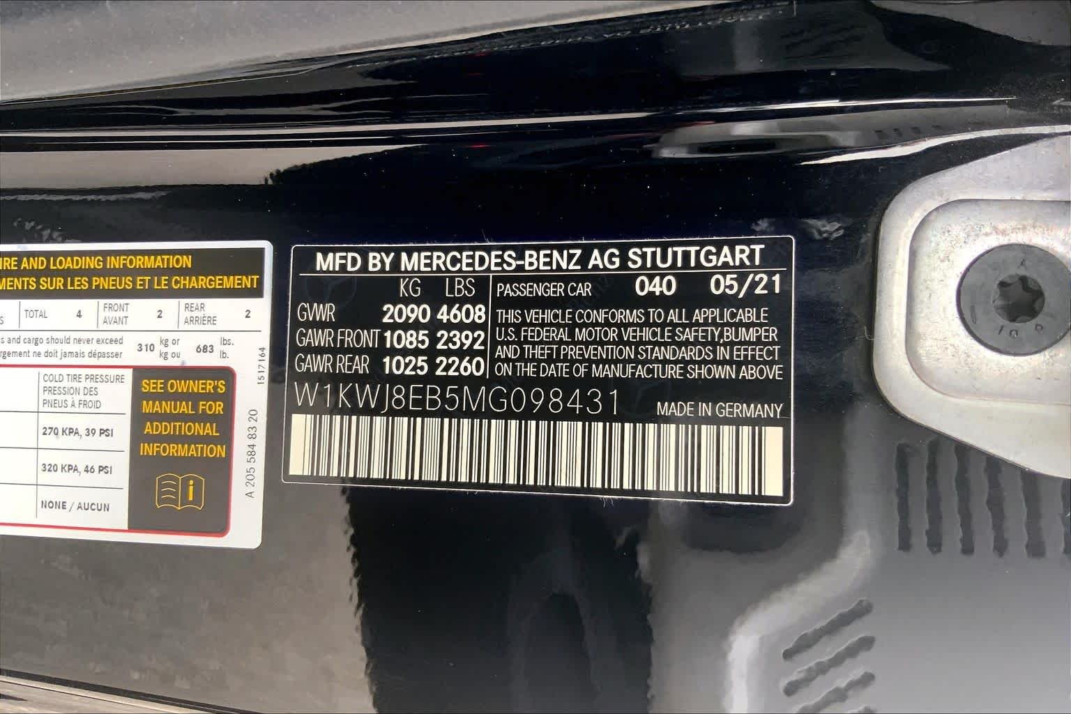 Used 2021 BLACK Mercedes-Benz C 300 image 33