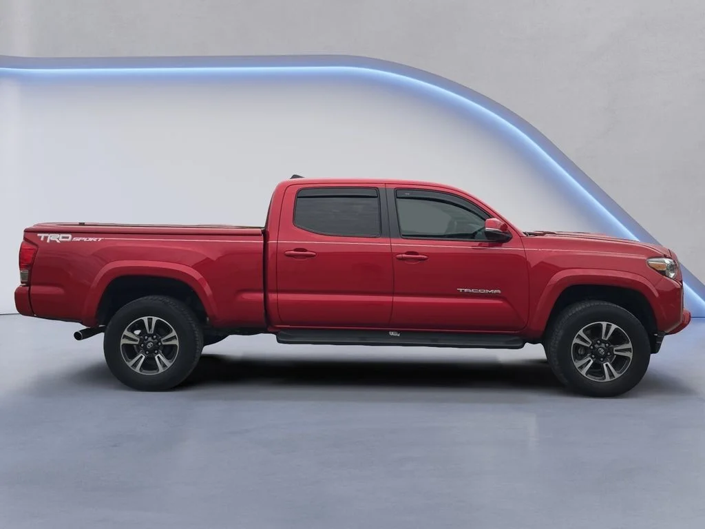 Used 2017 Barcelona Red Metallic Toyota TRD Sport image 8