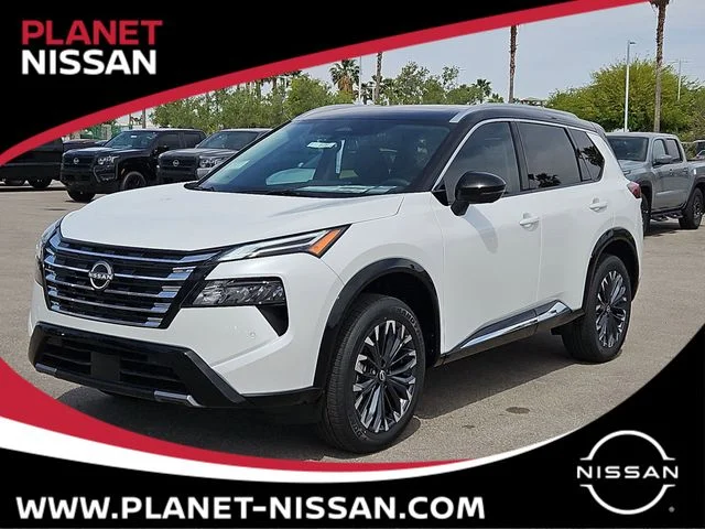 New 2026 Everest White Pearl TriCoat / Super Black Two-tone Nissan Platinum image 1