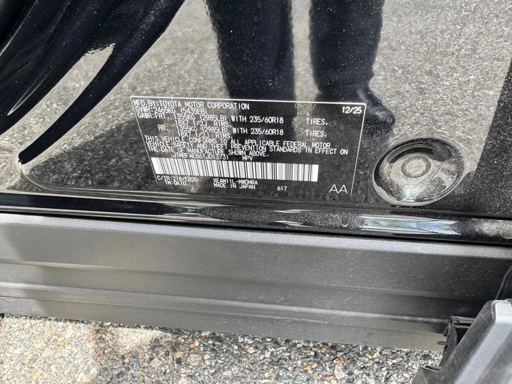 Used 2026 Black Toyota XLE image 14